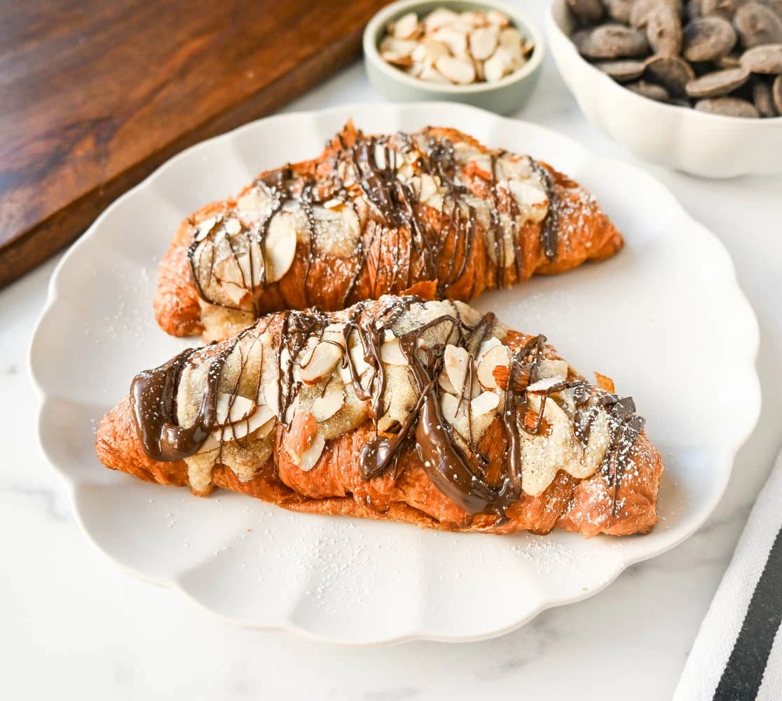 Almond Croissant - Specialty from Bake O Beans, the Best Café in Pokhara